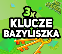 KLUCZE BAZYLISZKA - 3szt